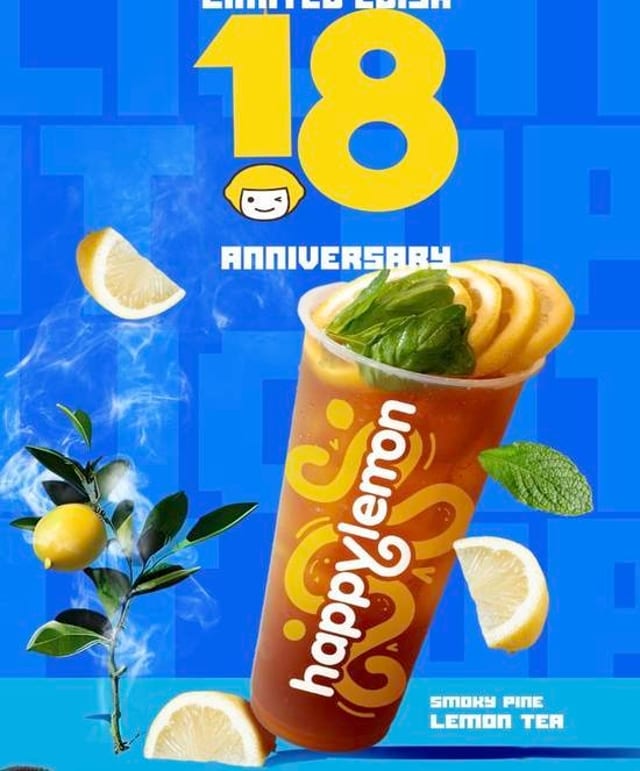 S12. Smoky Pine Lemon Tea (Large Only).