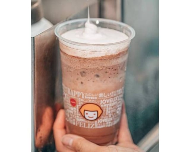 A3. Chocolate Smoothie with Salted Cheese.