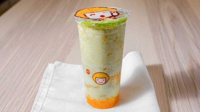 F2. Mango Matcha Smoothie.